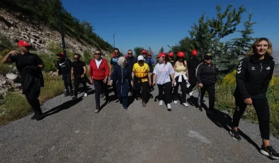 Kayseri Büyükşehir’den Yaza Merhaba Doğa Yürüyüşü