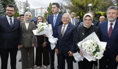 Kayseri iki bakanı birden ağırladı