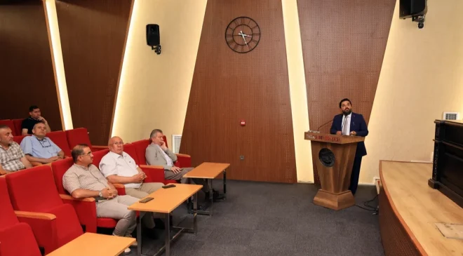 Kayseri Talas personeline kanser farkındalığı